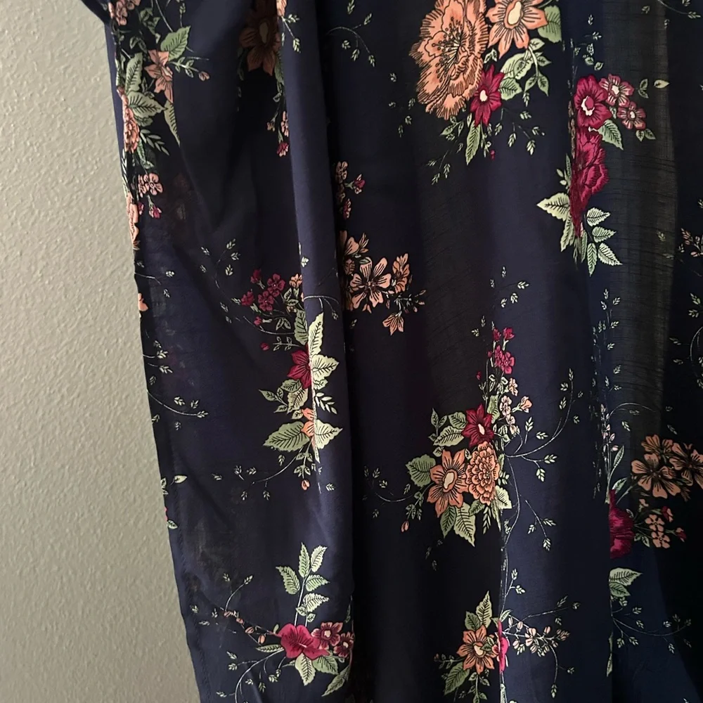Torrid Floral Print Kimono - Picture 6 of 6